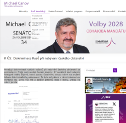 K ÚS: Diskriminace Rusů při nabývání českého občanství