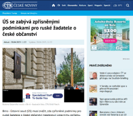 ÚS se zabývá zpřísněnými podmínkami pro ruské žadatele o české občanství