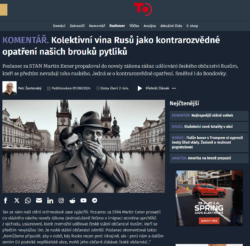 Kolektivní vina Rusů jako kontrarozvědné opatření našich brouků pytlíků